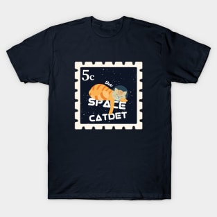 Tabby Kitten in Space | Funny Gift Ideas | Orange Cat T-Shirt